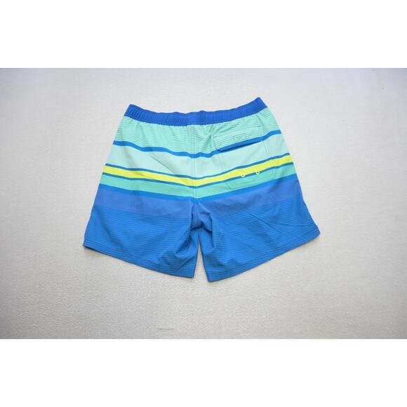 Vineyard Vines Whale Swim Trunks Striped Water Shorts Surf Mens Sz Large - Picture 6 of 6